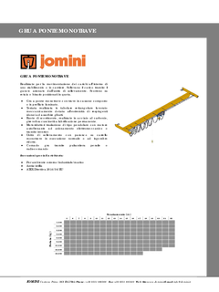 carroponte monotrave - 